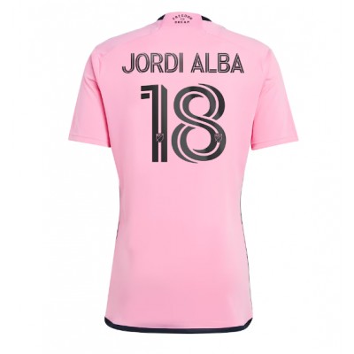 Dres Inter Miami Jordi Alba #18 Domaci 2024-25 Kratak Rukav Dres Inter Miami Jordi Alba #18 Domaci 2024-25 Kratak Rukav
